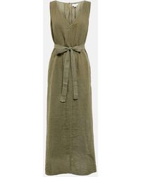 Velvet - Acadia Linen Maxi Dress - Lyst