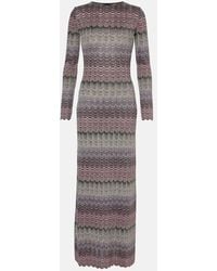 Missoni - Greek-Motif Maxi Dress - Lyst