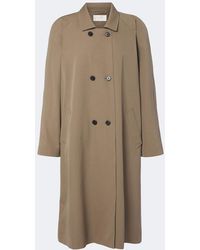 The Row - Emma Double-Breasted Wool Coat - Lyst