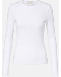 Nili Lotan - Emilie Cotton Jersey T-Shirt - Lyst