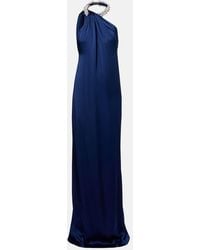 Stella McCartney - Embellished Satin Gown - Lyst