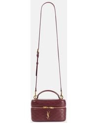 Saint Laurent - Gaby Vanity Bag Aus Lammleder - Lyst