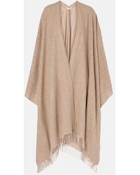 Brunello Cucinelli - Silk, Wool, And Cashmere Shawl - Lyst
