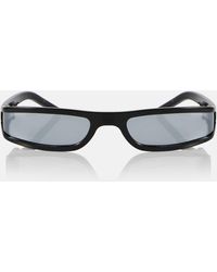 Rick Owens - Rectangular Sunglasses - Lyst