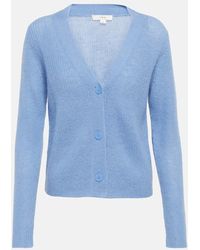 Vince - Mohair And Wool-blend Cardigan - Lyst
