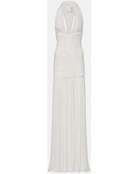Christopher Esber - Bridal Orion Ruched Halterneck Gown - Lyst