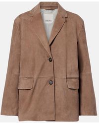 Max Mara - Anfora Suede Jacket - Lyst