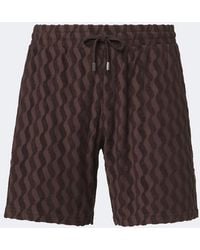 Frescobol Carioca - Terry-Trimmed Cotton-Blend Shorts - Lyst