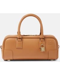 Loewe - Amazona 23 Leather Tote Bag - Lyst