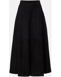 Rohe - Falda Midi De Ante - Lyst