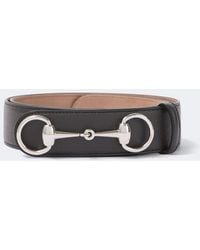 Gucci - Horsebit 1955 Leather Belt - Lyst