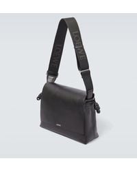 Loewe - Flamenco Leather Messenger Bag - Lyst