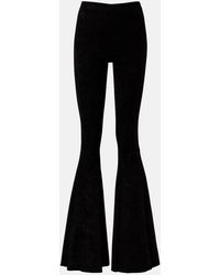 Stouls - Cherilyn Suede Flared Pants - Lyst