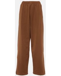 Wardrobe NYC - X Hailey Bieber Cotton Jersey Track Pants - Lyst