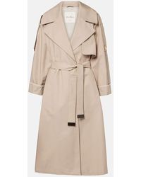 Max Mara - Oversize-Trenchcoat Aus Twill - Lyst