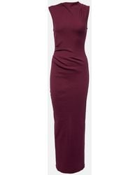 Dorothee Schumacher - Simply Timeless Cotton Jersey Maxi Dress - Lyst