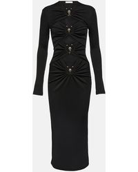 Christopher Esber - Midikleid Pierced Orbit Aus Jersey - Lyst