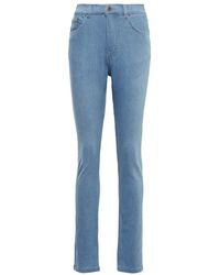 Y. Project - Paneled High-Rise Skinny Jeans - Lyst