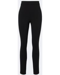 Dolce & Gabbana - High-Rise Leggings - Lyst