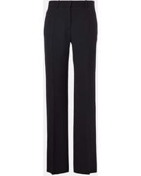 The Row - Selvie Silk Straight Pants - Lyst