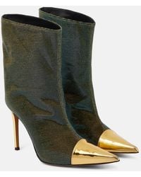 Alexandre Vauthier - 100Mm Pointed-Toe Boots - Lyst
