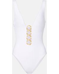 Karla Colletto - Luca Ring-Detail Swimsuit - Lyst