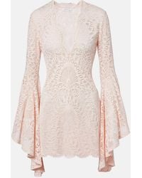 Alexandra Miro - Kara Lace Beach Dress - Lyst