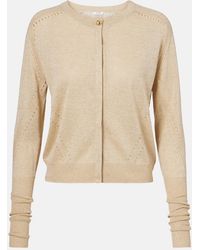 JOSEPH - Tasse Lame Cardigan - Lyst