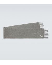 Ami Paris - Ami De Cour Alpaca And Wool-Blend Scarf - Lyst