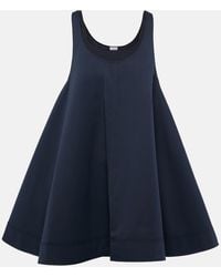Loewe - Trapeze Cotton Shirt Dress - Lyst