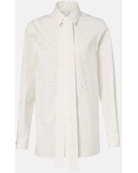 Elie Saab - Cotton Shirt - Lyst