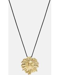 YSSO - Ilios 24Kt-Plated Pendant Necklace - Lyst
