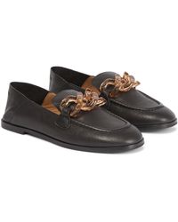 See By Chloé Mahe Leather Loafers - Brown
