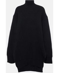 Jil Sander - Ribbed-Knit Wool Turtleneck Sweater - Lyst