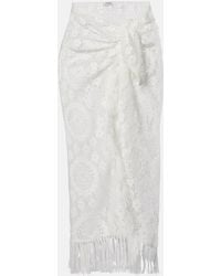 Jonathan Simkhai - Thyri Fringed Beach Cover-Up - Lyst