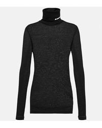 Jil Sander - Logo Turtleneck Sweater - Lyst