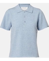 Extreme Cashmere - N°198 Salamander Cashmere-Blend Polo Shirt - Lyst