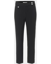 Veronica Beard - Renzo High-Rise Slim Cropped Pants - Lyst