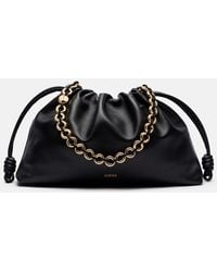 Loewe - Flamenco Large Leather Shoulder Bag - Lyst