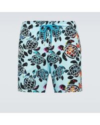 Vilebrequin - Moorise Printed Swim Trunks - Lyst