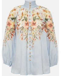 Zimmermann - Camisa de Lexi Billow con motivo floral - Lyst