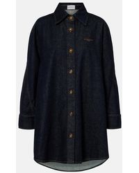 Givenchy - Camisa Cocoon De Denim - Lyst