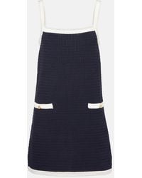 Gucci - Minikleid Aus Einem Baumwollgemisch - Lyst