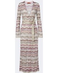 Missoni - Zigzag Lame Cardigan - Lyst