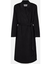 Acne Studios - Wool And Cashmere Wrap Coat - Lyst
