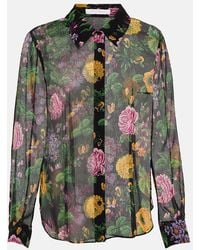 Carolina Herrera - Blusa Con Stampa - Lyst
