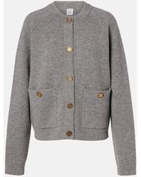 TOTEME - Cardigan En Cachemire Et Laine Melanges - Lyst