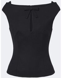 ShuShu/Tong - Bow-Detail Off-Shoulder Top - Lyst