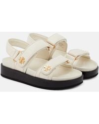 Tory Burch - Kira Sport Leather Sandals - Lyst