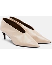 KHAITE - Miriam Leather Pumps - Lyst